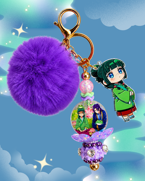 Apothecary Diaries Beaded Keychain