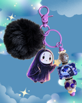 Spirited Away Beaded Keychain