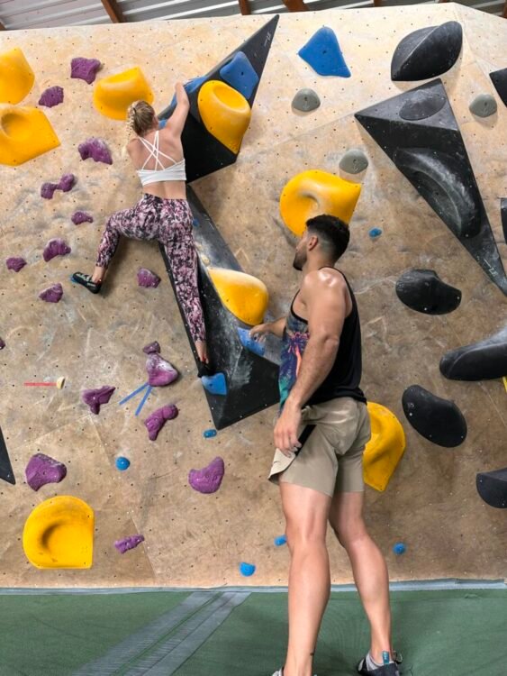 bouldering
